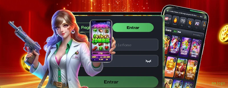 Login seguro na aajogo